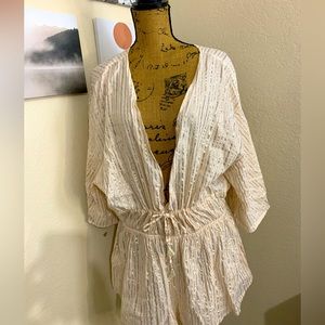 Victorias Secret Beach Cover Romper